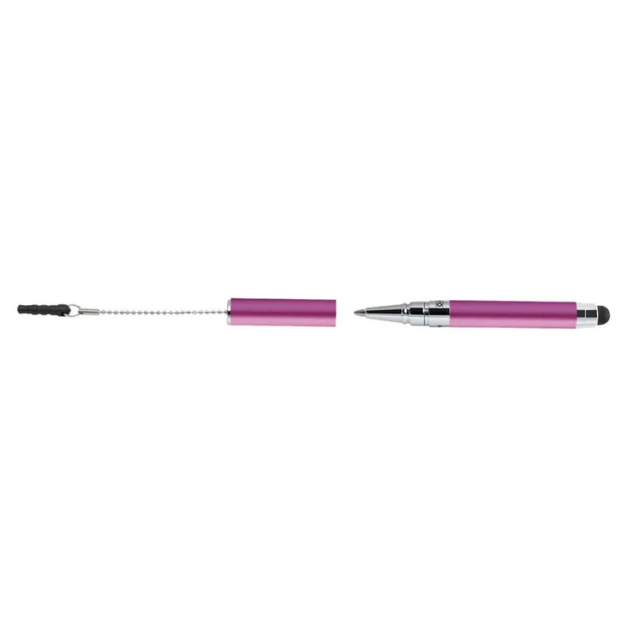 ONLINE i-charm - Stylo à bille - encre bleue - moyen - corps métal rose