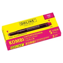 Online Kombi - 5 Cartouches d'encre rose