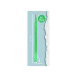 ONLINE magiXX - 3 Recharges pour roller effaçable - vert - 0.7 mm