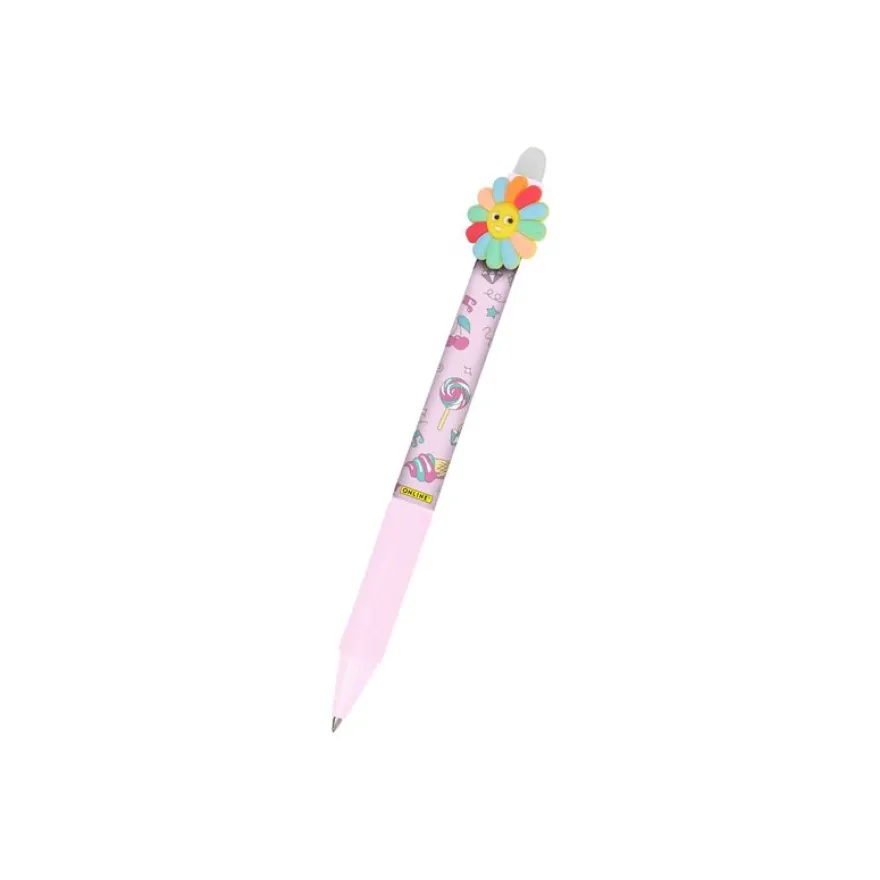 ONLINE magiXX Fun - Roller effacçable - blossom - bleu - 0.7 mm