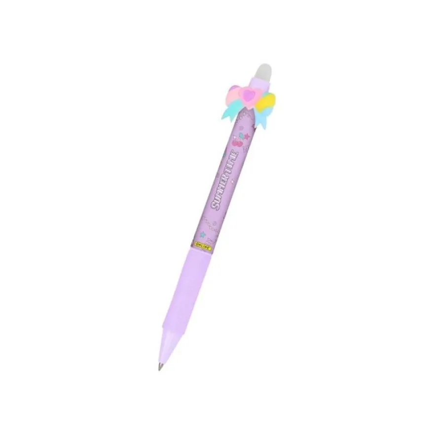 ONLINE magiXX Fun - Roller - ruban - non permanent - bleu - encre gel - 0.7 mm - moyen - avec gomme
