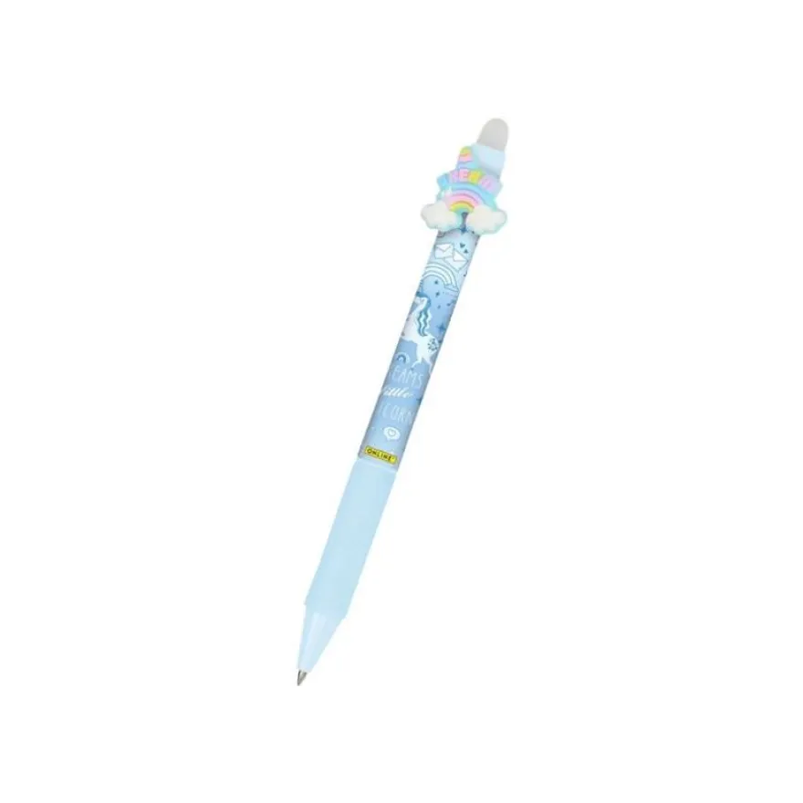 ONLINE magiXX Fun - Roller effacçable - arc-en-ciel - bleu - 0.7 mm