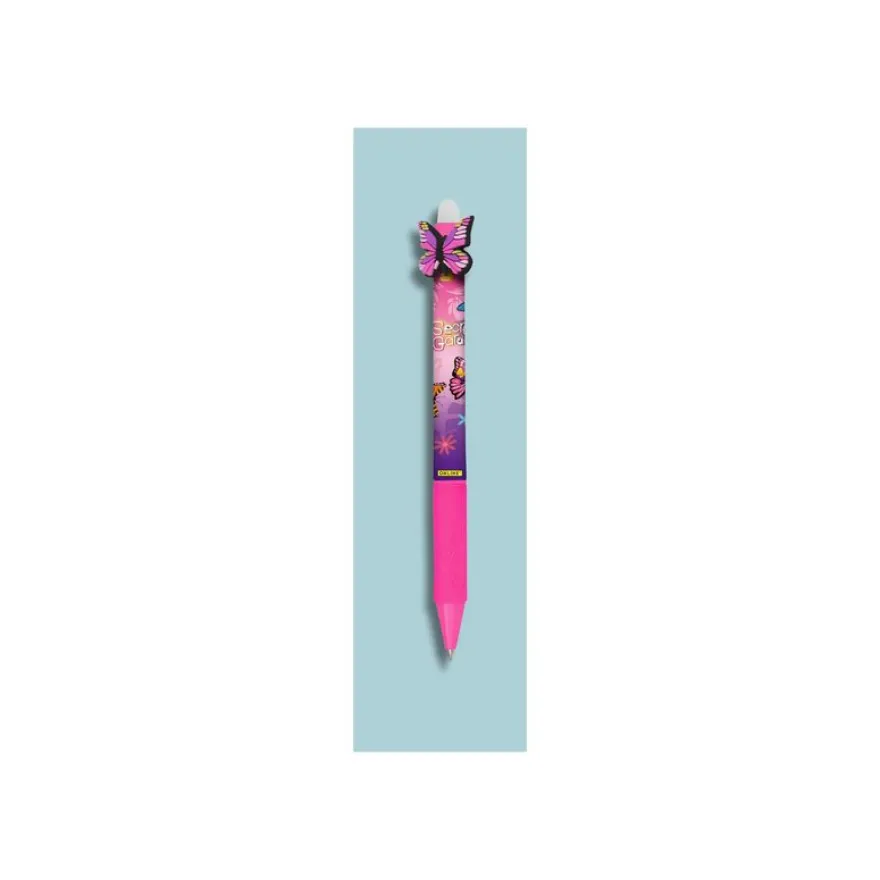 ONLINE magiXX Fun - Roller effacçable - papillon - bleu - 0.7 mm