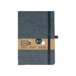 Online 2nd Life - Carnet de notes - 14,5 x 21 cm - gris