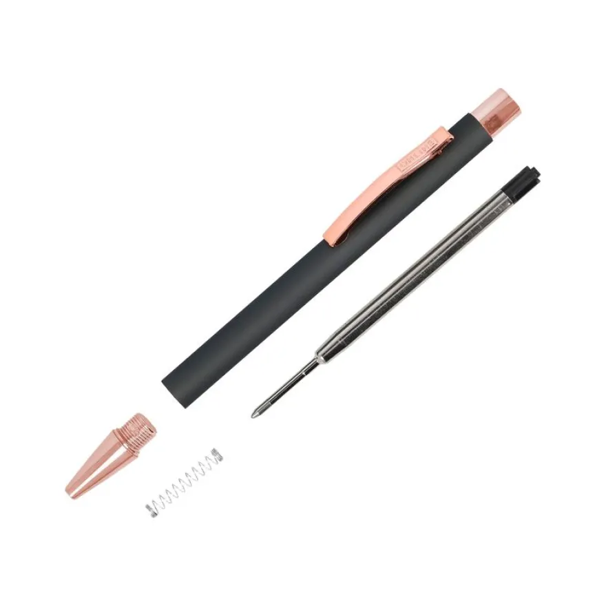 Online Soft Metal - Stylo à bille gris rose
