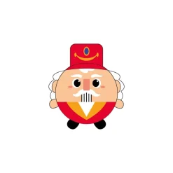 Oreiller squishy Nutcracker – Coussin moelleux Noël