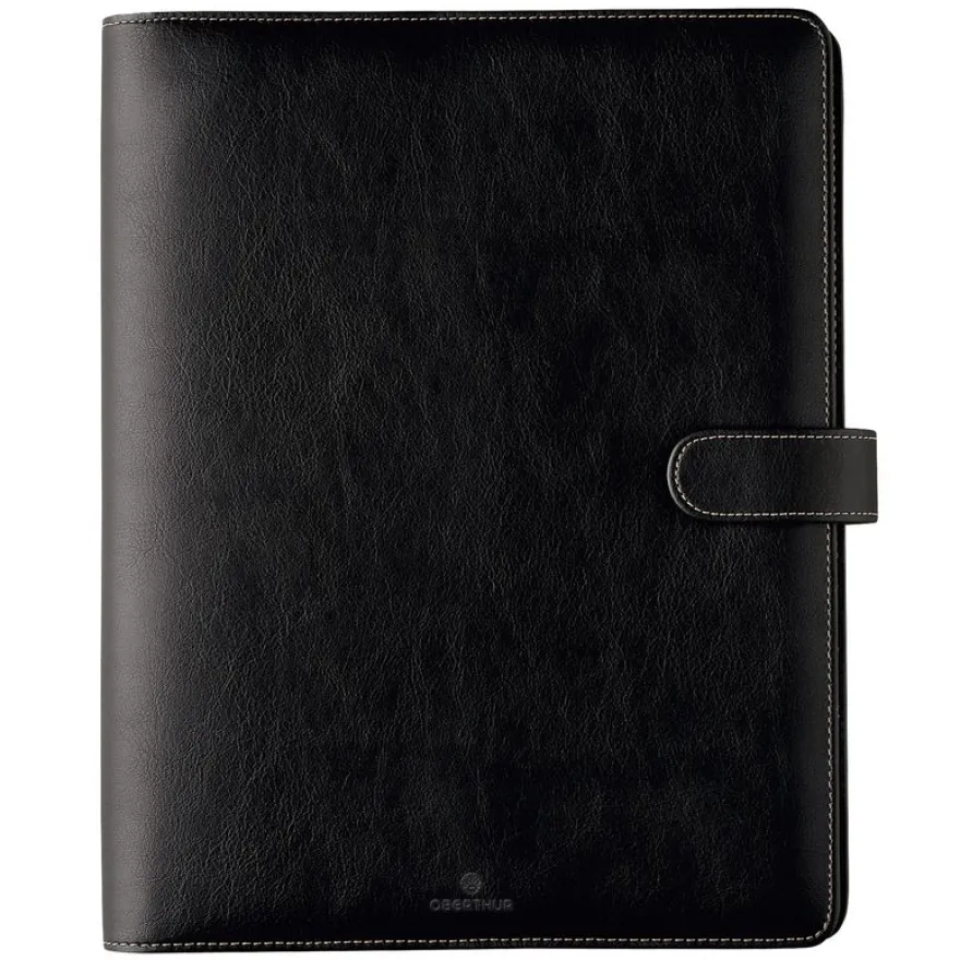 Organiseur Milano - 25 x 32 cm - noir - Oberthur