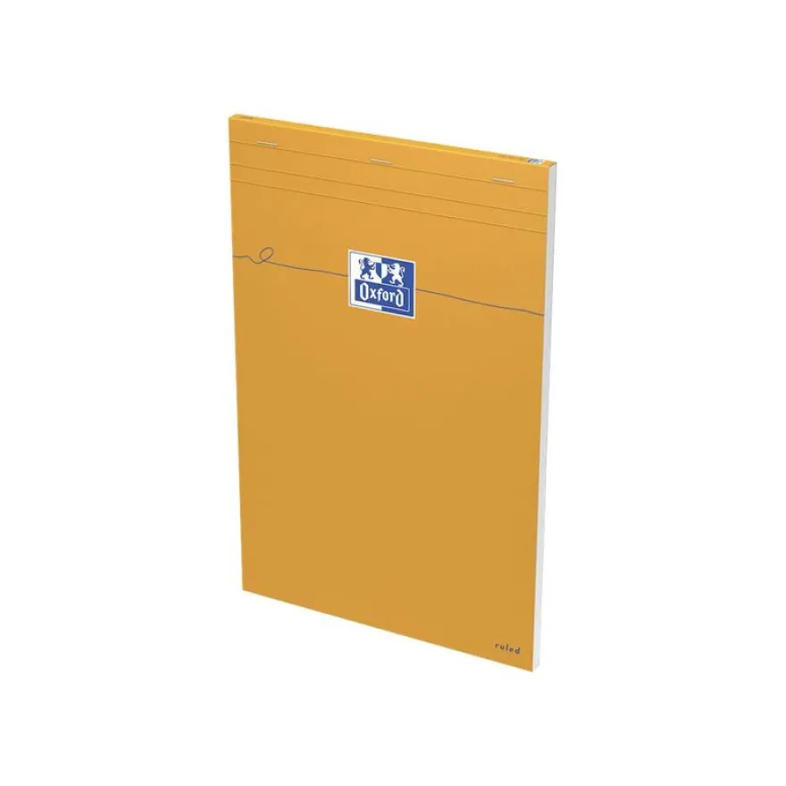 Oxford - Bloc notes - A4 + - 160 pages - blanc - 80G - orange