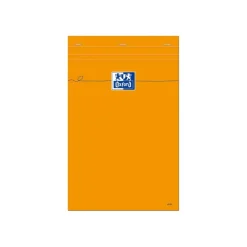 Oxford - Bloc notes - A4 + - 160 pages - blanc - 80G - orange