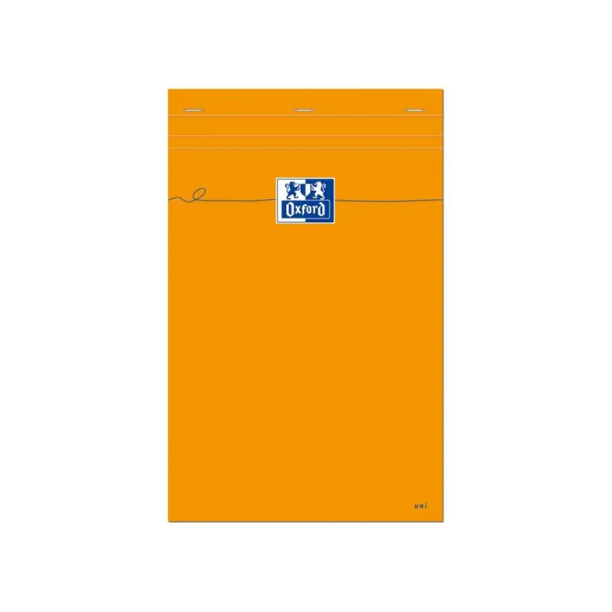 Oxford - Bloc notes - A4 + - 160 pages - blanc - 80G - orange