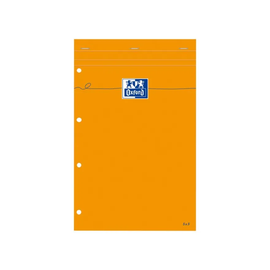 Oxford - Bloc notes - A4 + - petits carreaux - 80G