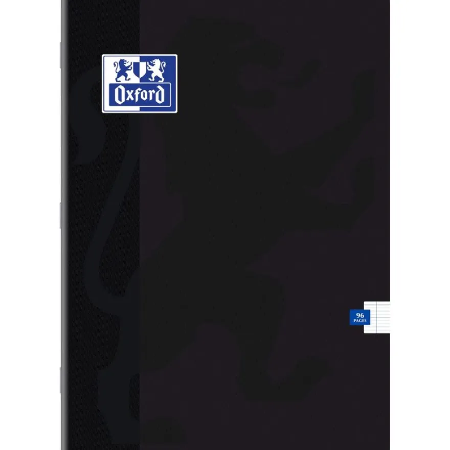 Oxford - Cahier A4 (21x29,7 cm) - 96 pages - grands carreaux (Seyes) - disponible dans différentes couleurs
