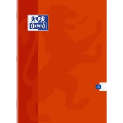 Oxford - Cahier A4 (21x29,7 cm) - 96 pages - grands carreaux (Seyes) - disponible dans différentes couleurs