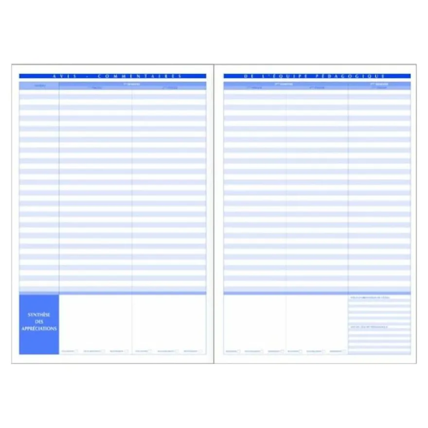 Oxford - Cahier du Professeur Principal (spiralé) - 24 x 31 cm - 156 pages