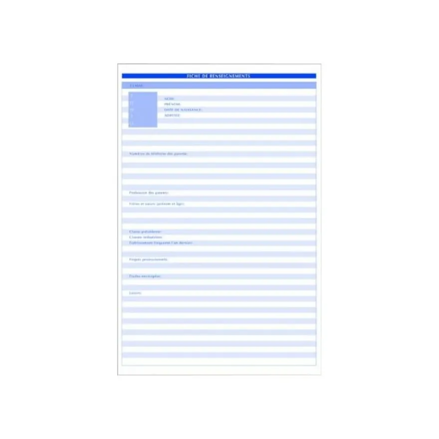 Oxford - Cahier du Professeur Principal (spiralé) - 24 x 31 cm - 156 pages