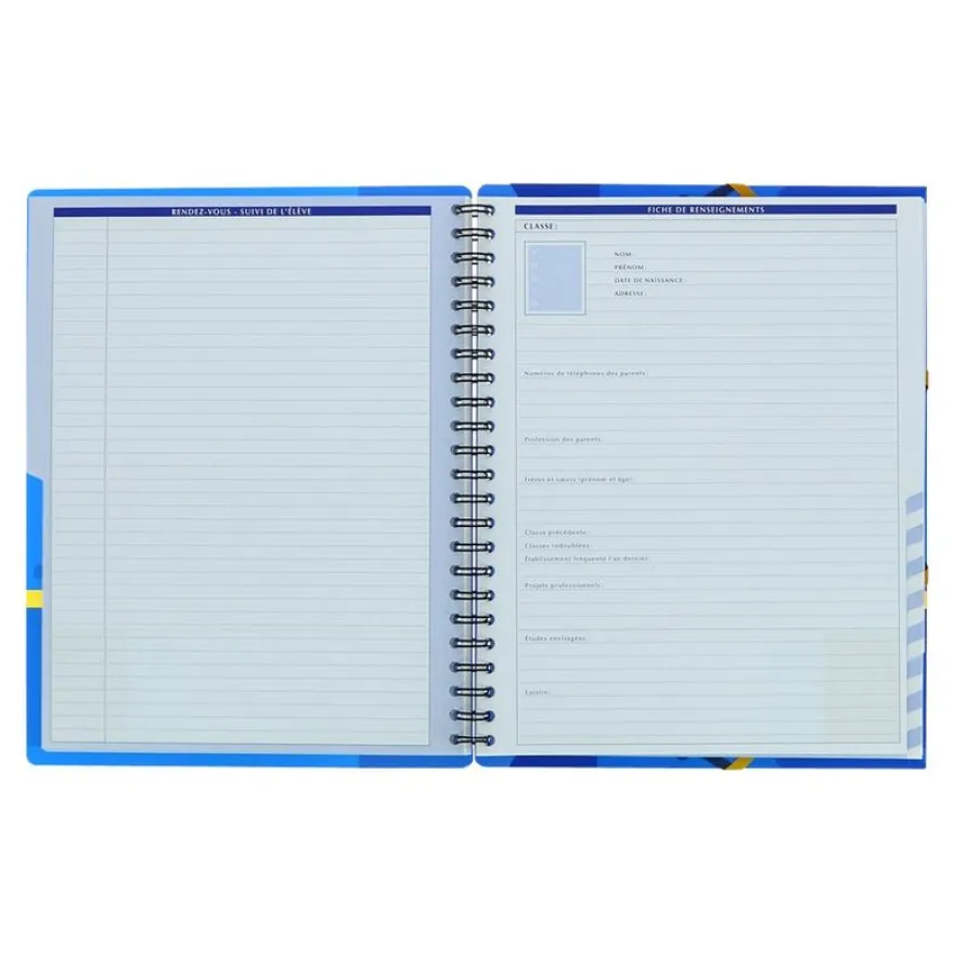 Oxford - Cahier du Professeur Principal (spiralé) - 24 x 31 cm - 156 pages