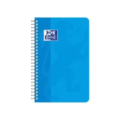 Oxford - Carnet à spirale 9 x 14 cm - 100 pages - petits carreaux (5x5 mm) - disponible dans différentes couleurs