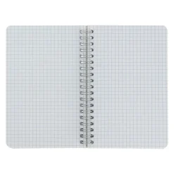 Oxford - Carnet à spirale 11 x 17 cm - 180 pages - petits carreaux (5x5 mm) - disponible dans différentes couleurs