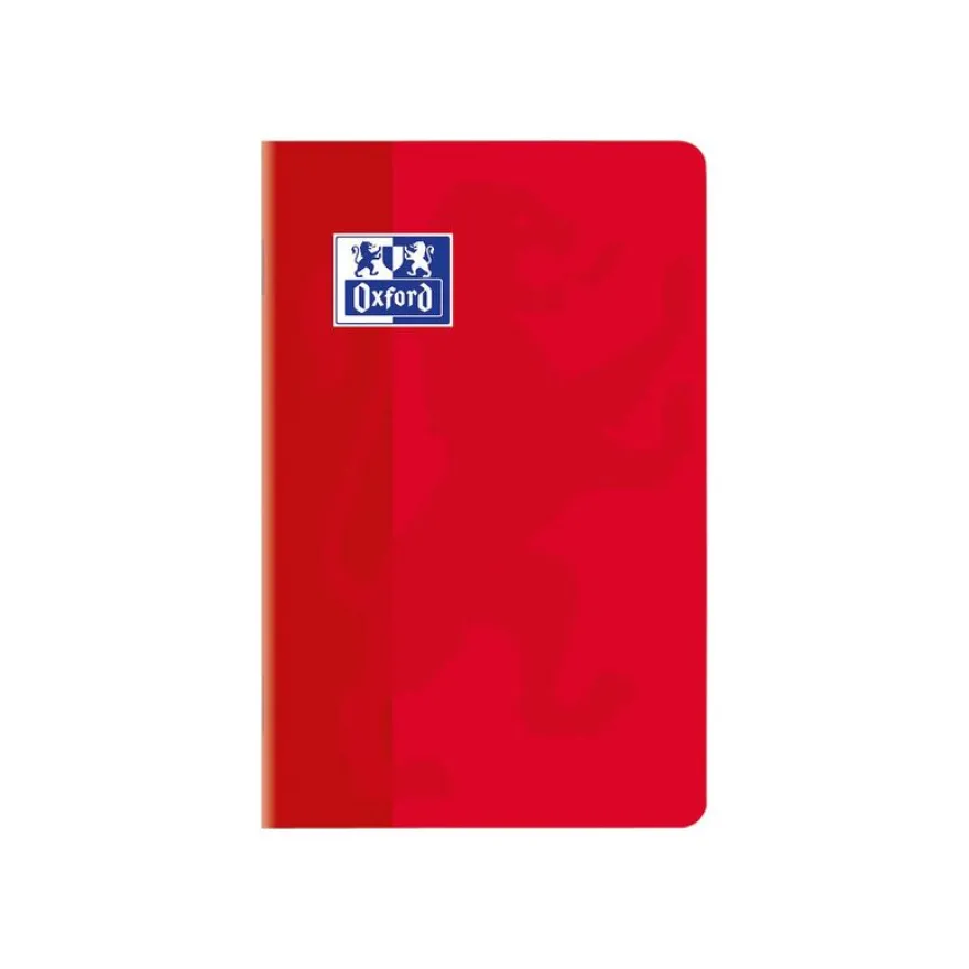 Oxford - Carnet 11 x 17 cm - 96 pages - petits carreaux (5x5 mm) - disponible dans différentes couleurs
