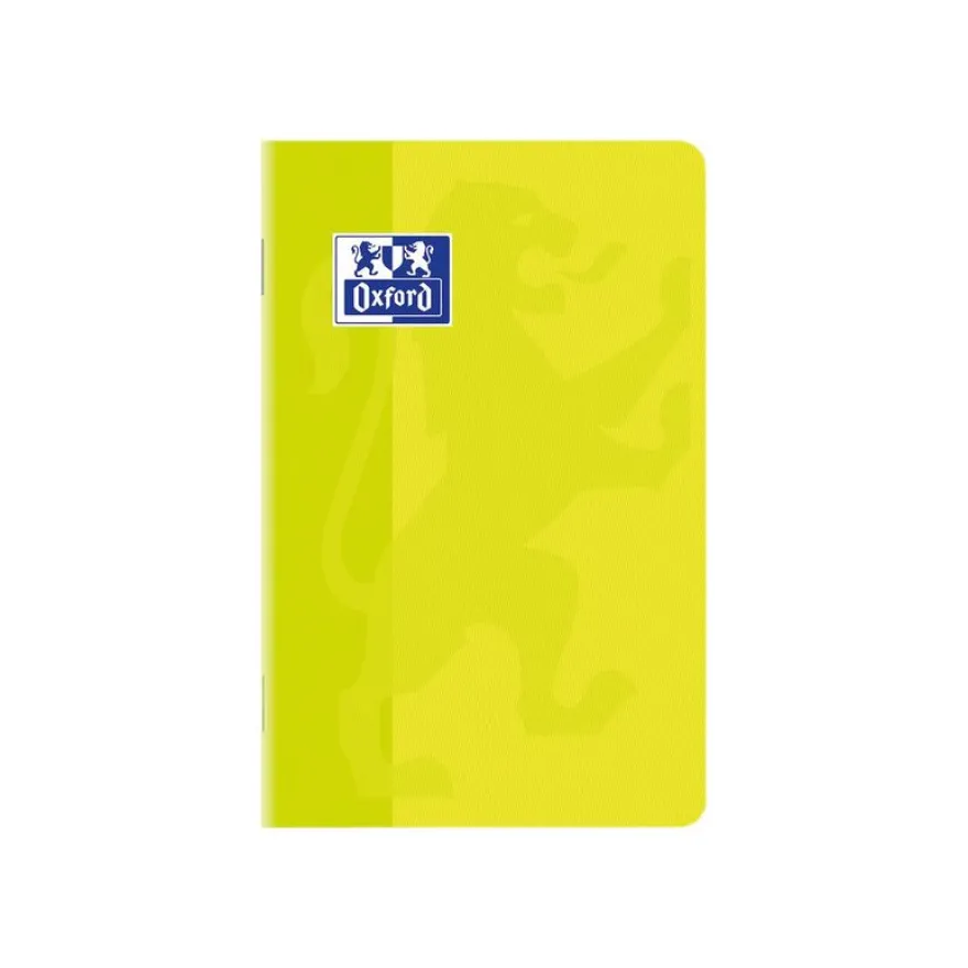 Oxford - Carnet 11 x 17 cm - 96 pages - petits carreaux (5x5 mm) - disponible dans différentes couleurs