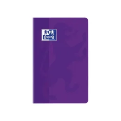 Oxford - Carnet 11 x 17 cm - 96 pages - petits carreaux (5x5 mm) - disponible dans différentes couleurs