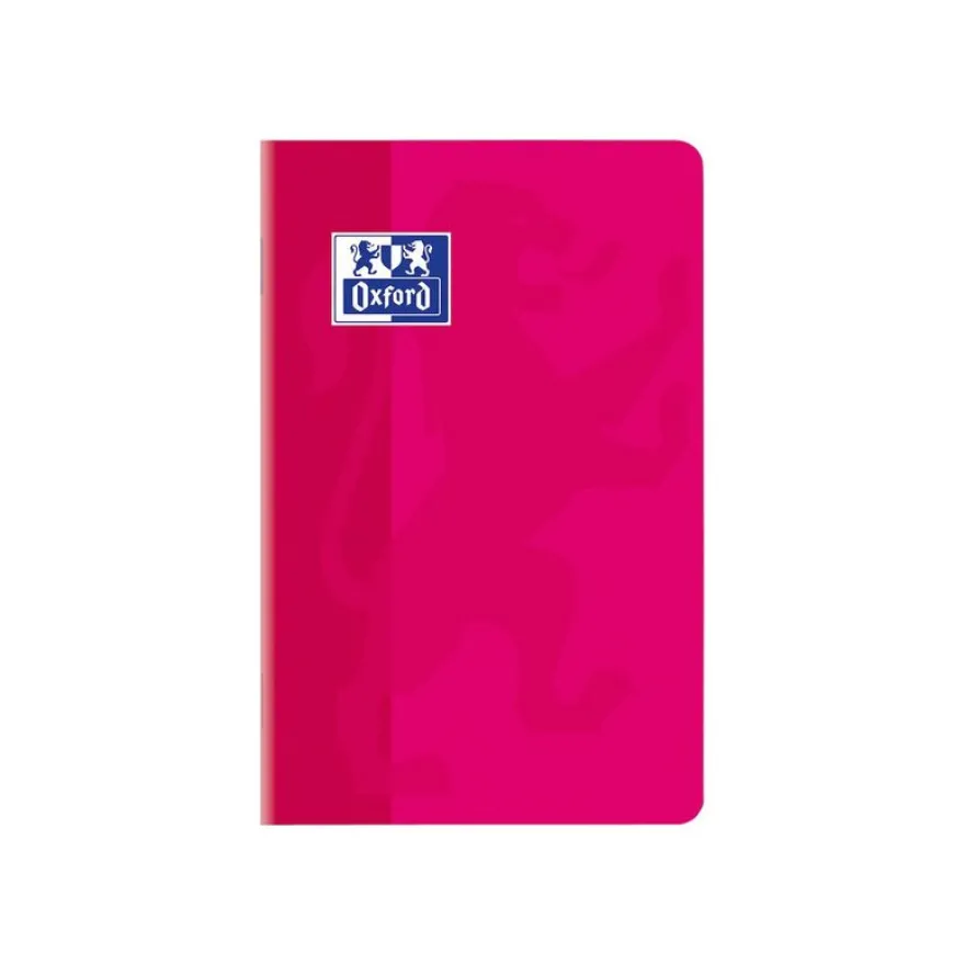 Oxford - Carnet 11 x 17 cm - 96 pages - petits carreaux (5x5 mm) - disponible dans différentes couleurs