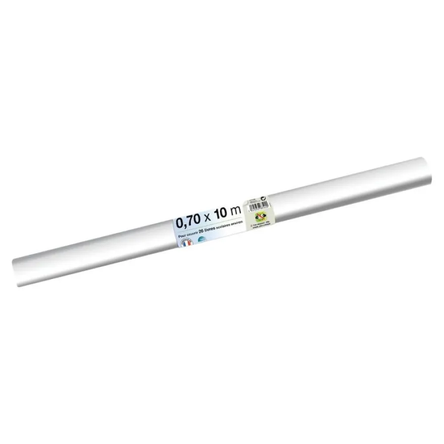 Oxford - Couverture de livre - Rouleau de 70 cm x 10 m - transparent - film PVC