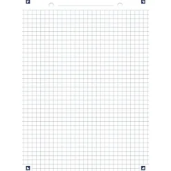 Oxford - Pack de 30 Fiches Bristol - A5 - petits carreaux - perforées - blanc