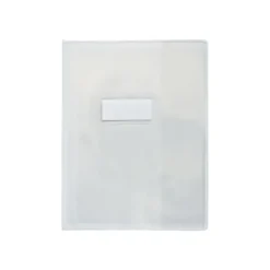 Oxford - Protège cahier sans rabat - 17 x 22 cm - Cristal Luxe - incolore