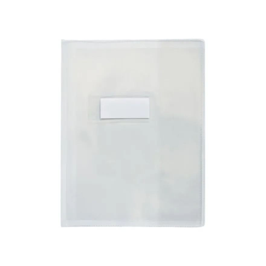 Oxford - Protège cahier sans rabat - 17 x 22 cm - Cristal Luxe - incolore