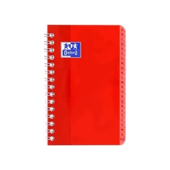 Oxford - Répertoire à spirale 9 x 14 cm - 100 pages - petits carreaux (5x5 mm) - disponible dans différentes couleurs