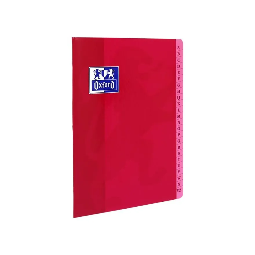Oxford - Répertoire 17 x 22 cm - 96 pages - grands carreaux (Seyes) - disponible dans différentes couleurs