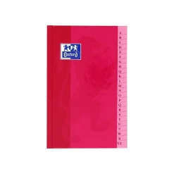 Oxford - Répertoire broché 11 x 17 cm - 192 pages - petits carreaux (5x5 mm) - disponible dans différentes couleurs
