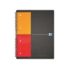 Oxford Activebook - Cahier à spirale A4+ - 160 pages - petits carreaux (5x5 mm)
