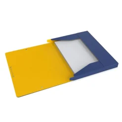 Oxford Bicolor Recyc+ - Boîte de classement carton - dos 25 mm - disponible dans différentes couleurs