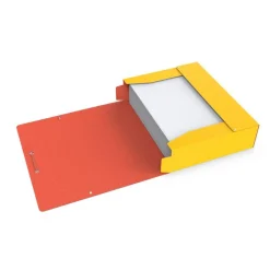 Oxford Bicolor Recyc+ - Boîte de classement carton - dos 80 mm - disponible dans différentes couleurs