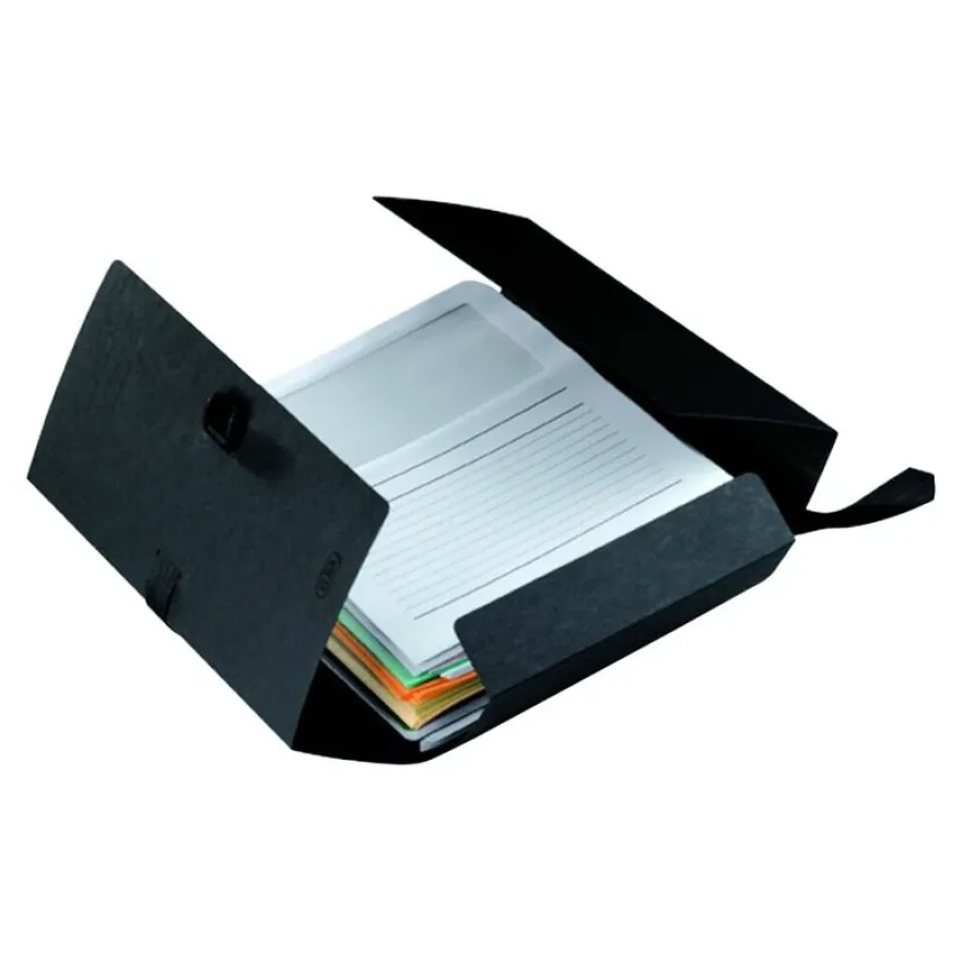 Oxford Bicolor Recyc+ - Chemise à sangle avec rabats - fermeture avec clip - disponible dans différentes associations de couleurs