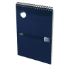 Oxford bloc task manager planner jour - Reliure intégrale - Format A5 - 140 pages - Bleu marine