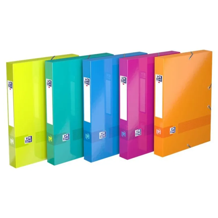Oxford Color Life - Boîte de classement - dos 40 mm - disponible dans différentes couleurs