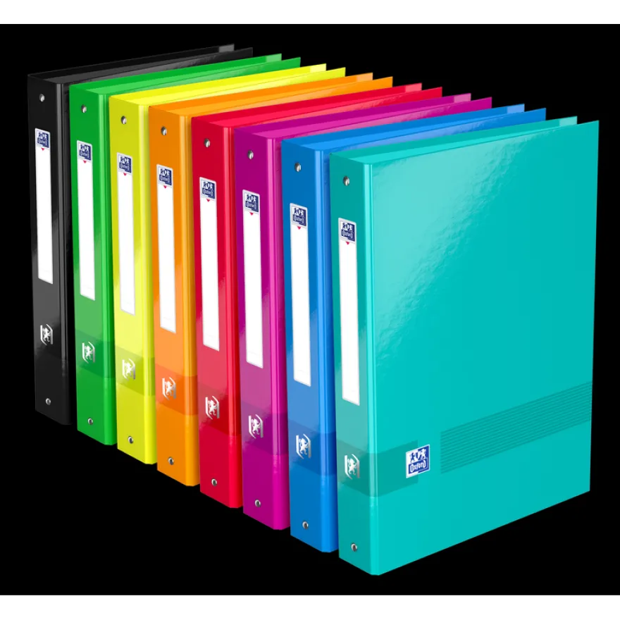 Oxford Color Life - Classeur à anneaux - Dos 40 mm - A4+ - pour 225 feuilles - disponible dans différentes couleurs