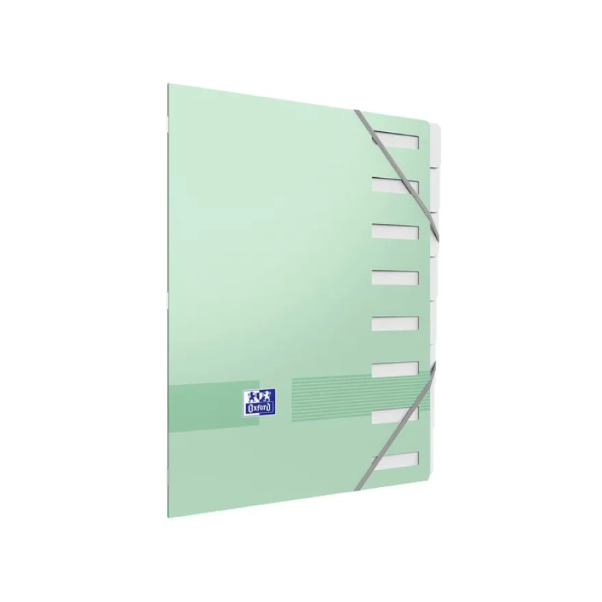 Oxford Color Life Pastel - Trieur 8 positions - A4 - Disponible en différentes couleurs
