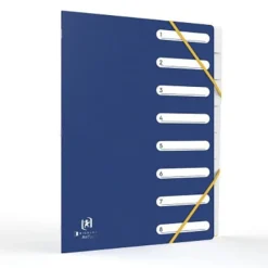 Oxford ColourTab - Trieur 8 positions - A4 - disponible dans différentes couleurs