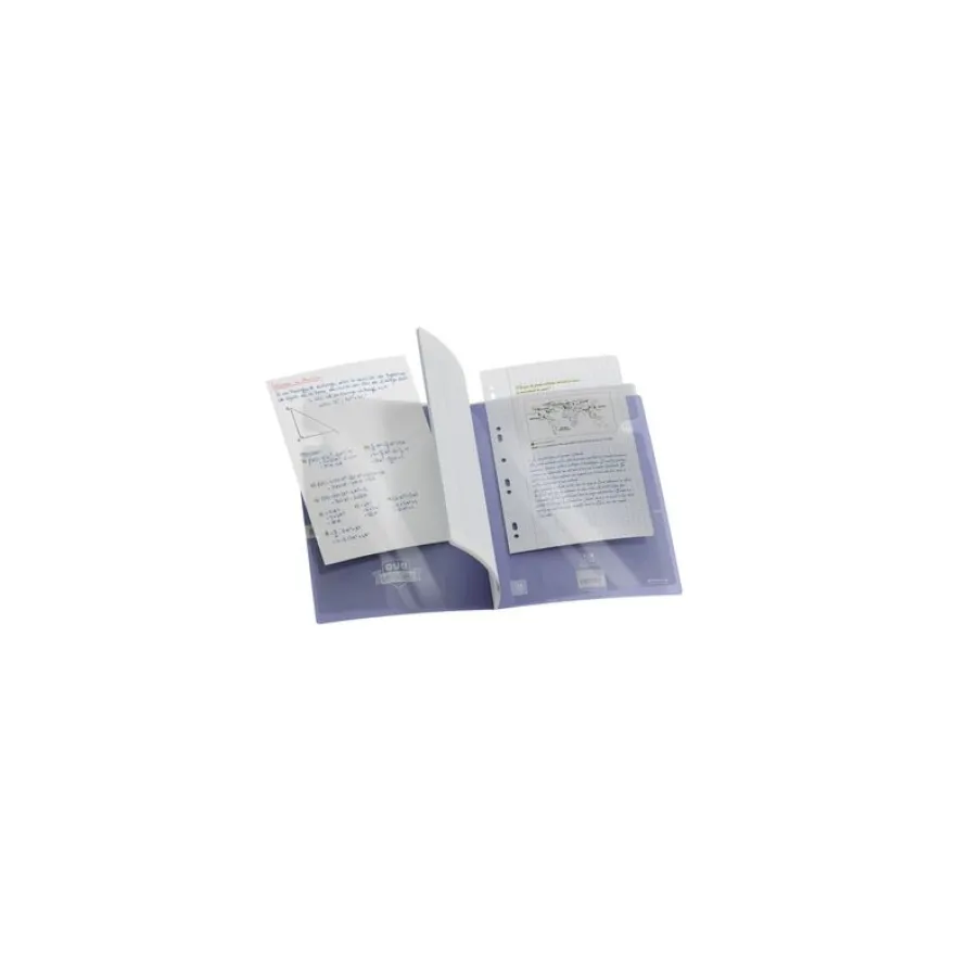 Oxford Duo - Cahier polypro 24 x 32 cm - 96 pages - grands carreaux (Seyes) - disponible dans différentes couleurs