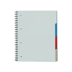Oxford Etudiants - Cahier Multinotes A4+ (24 x 29,7 cm) - 160 pages - petits carreaux (5x5 mm) - avec 3 intercalaires repositionnables