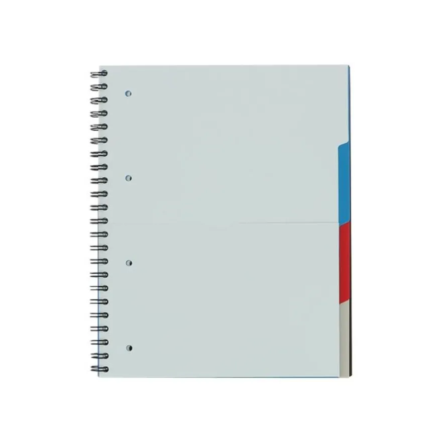 Oxford Etudiants - Cahier Multinotes A4+ (24 x 29,7 cm) - 160 pages - petits carreaux (5x5 mm) - avec 3 intercalaires repositionnables