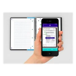 Oxford Etudiants - Cahier Notebook A4+ (24 x 29,7 cm) - 160 pages - petits carreaux (5x5 mm) - double spirale - disponible dans différentes couleurs