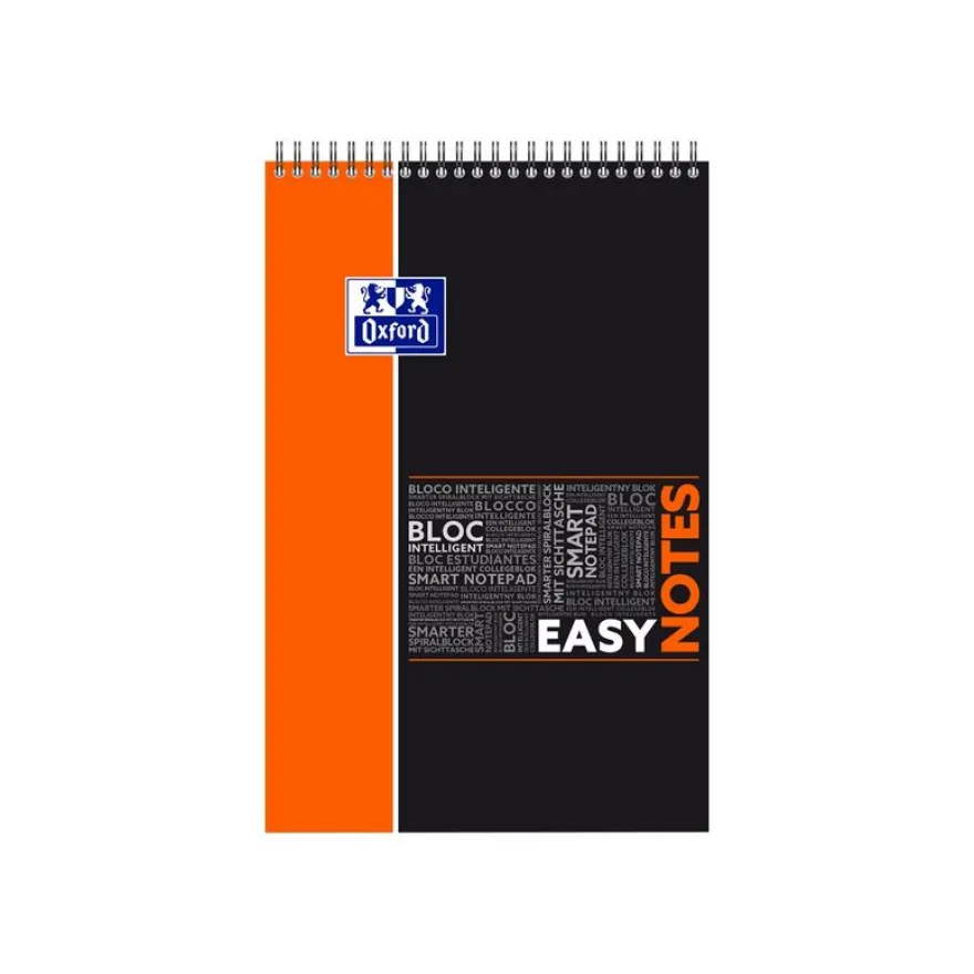 Oxford Etudiants Easynotes - Bloc notes A4+ (24 x 29,7 cm) - 160 pages - ligné - disponible dans différentes couleurs