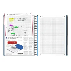 Oxford Europeanbook - Cahier A4 (21x29,7 cm) - 240 pages - grands carreaux (Seyes) - disponible dans différentes couleurs