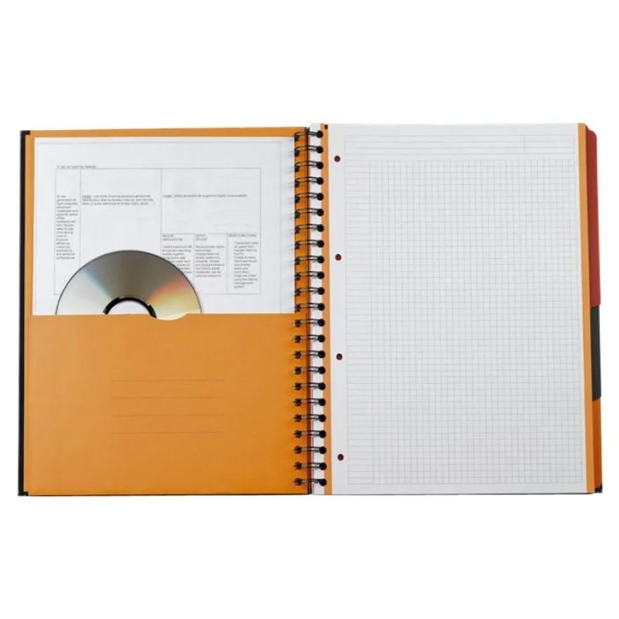 Oxford Filingbook - Cahier A4+ - 200 pages - ligné