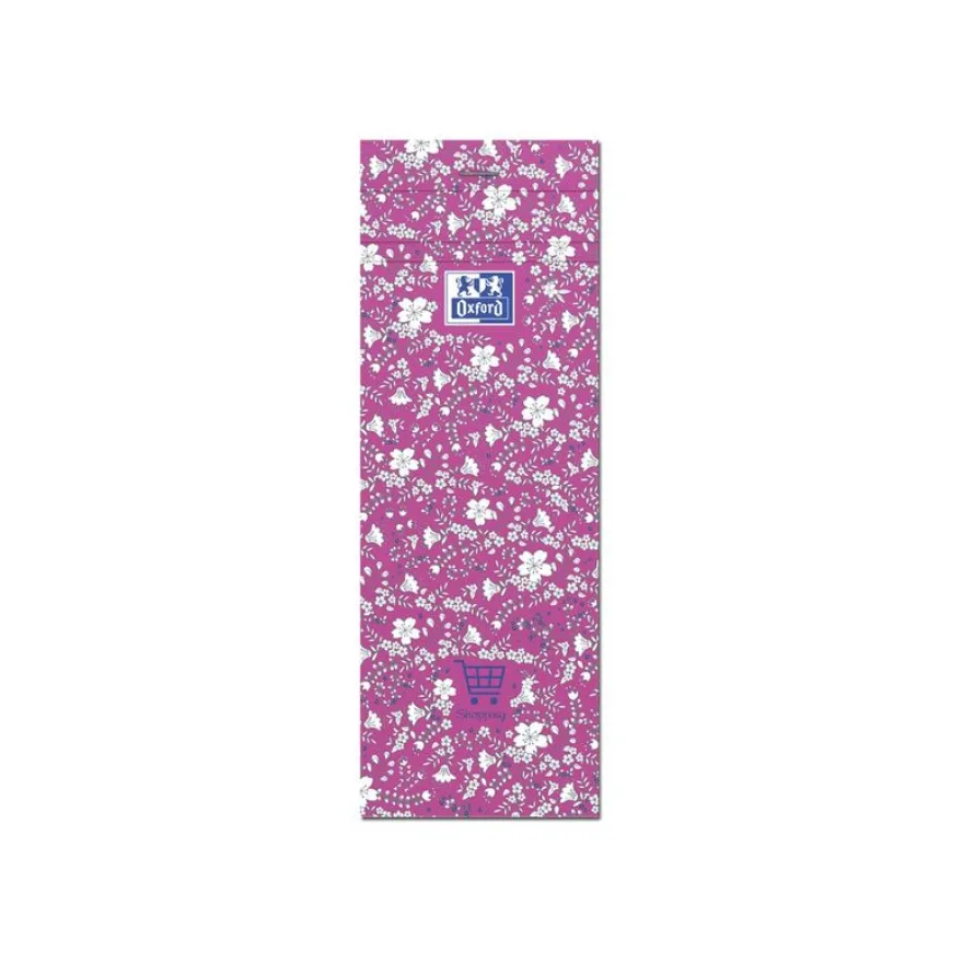 Oxford Floral - Bloc shopping 7,4 x 21 cm
